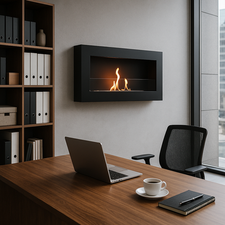 🏙️ Biokominki w apartamentach i biurach – luksus, który inspiruje