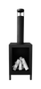 Biokominek wolnostojący Kozen czarny mat