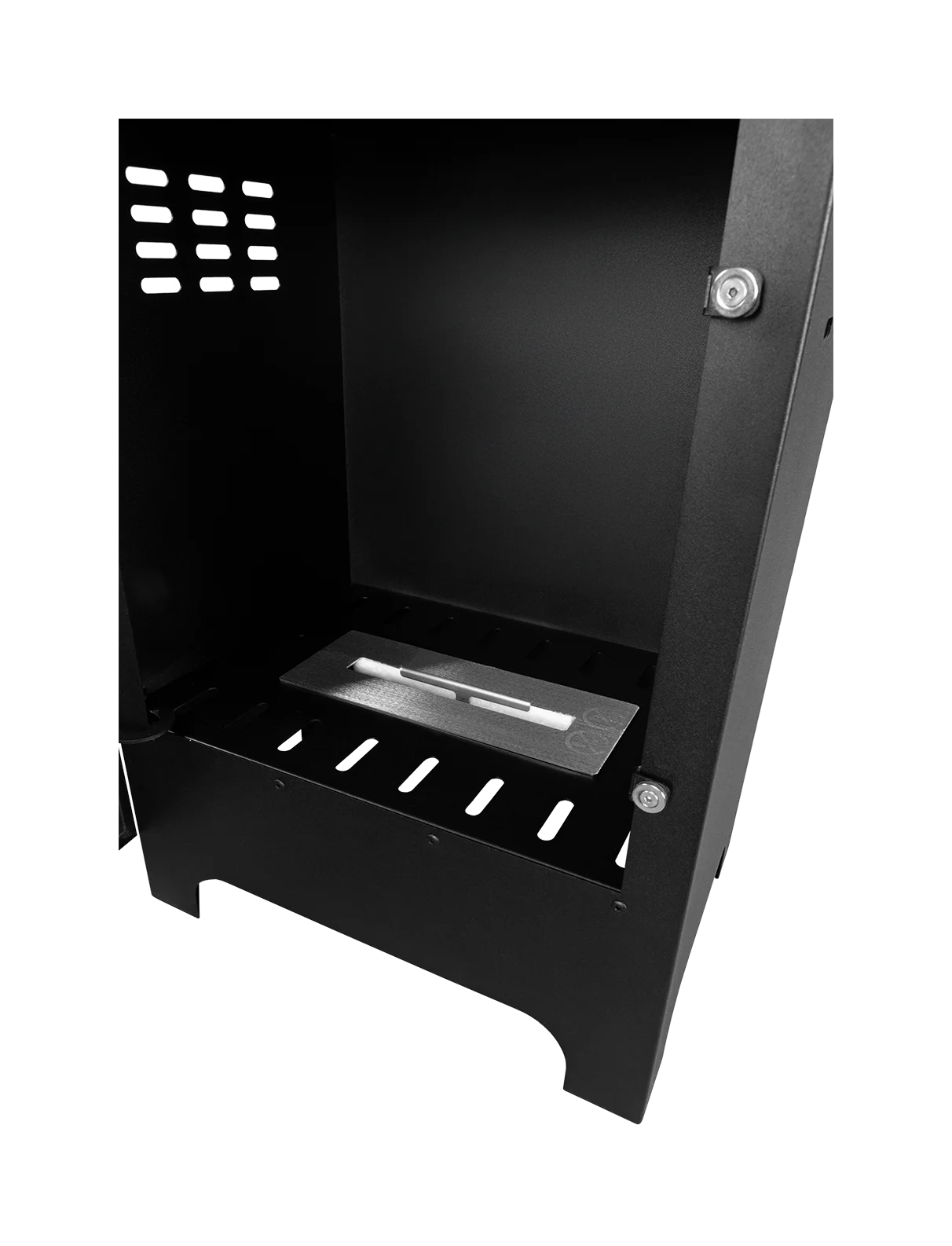 Biokominek wolnostojący Koza Mini czarny mat z szybą