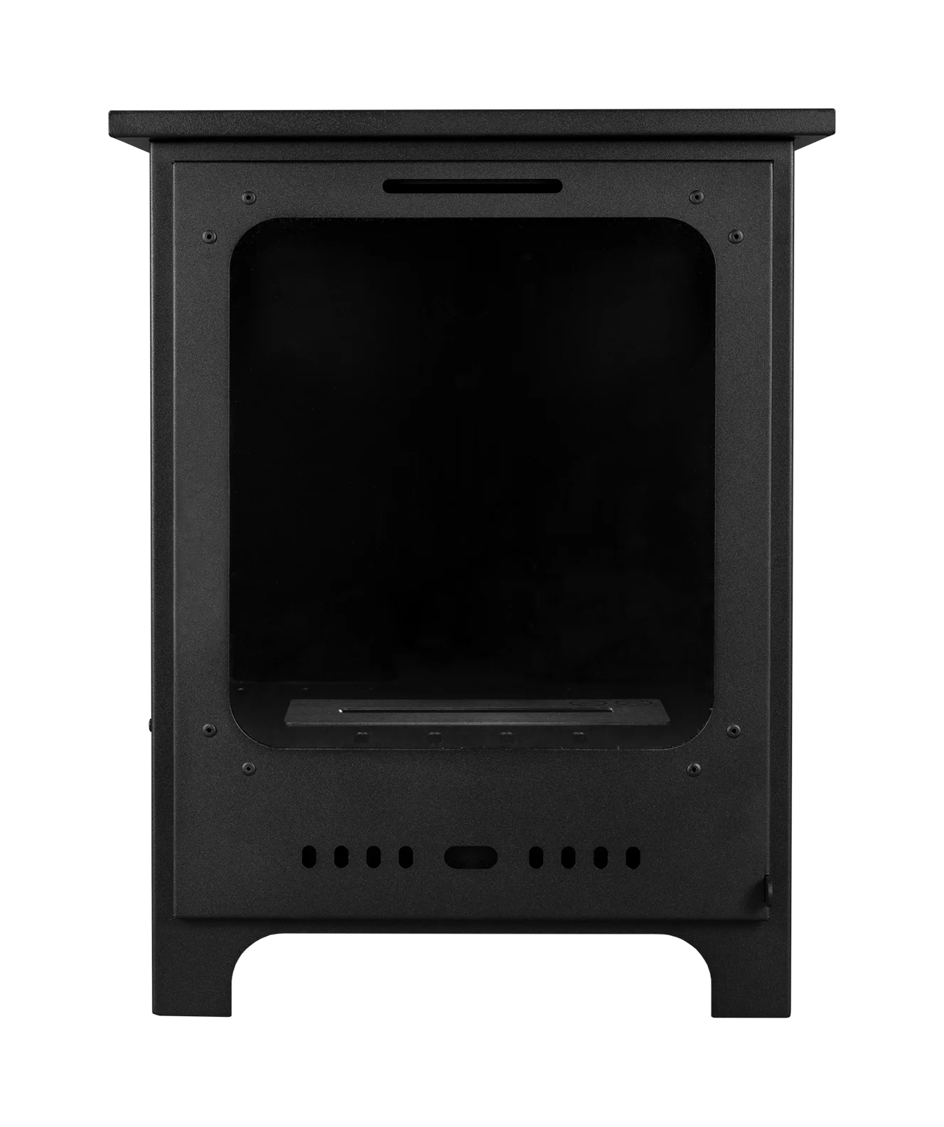 Biokominek wolnostojący Koza Mini czarny mat z szybą