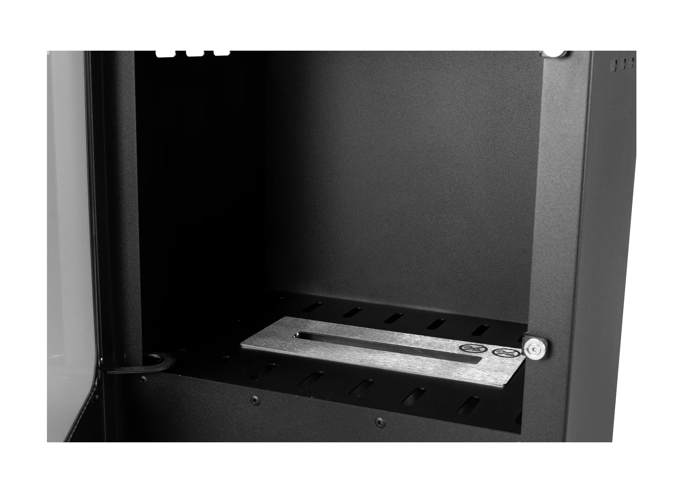 Biokominek wolnostojący Koza Mini czarny mat z szybą