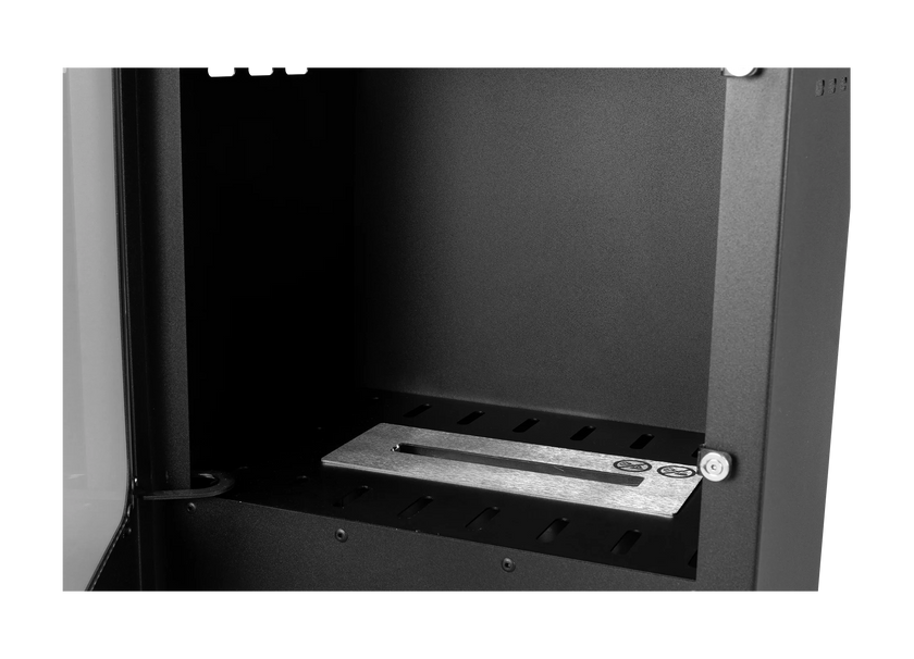 Biokominek wolnostojący Koza Mini czarny mat z szybą