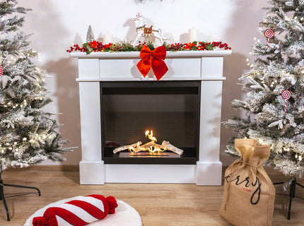 Biokominek Koloseum Portalowy Pula z szybą