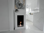Pula Mini portal bio-fireplace with glass