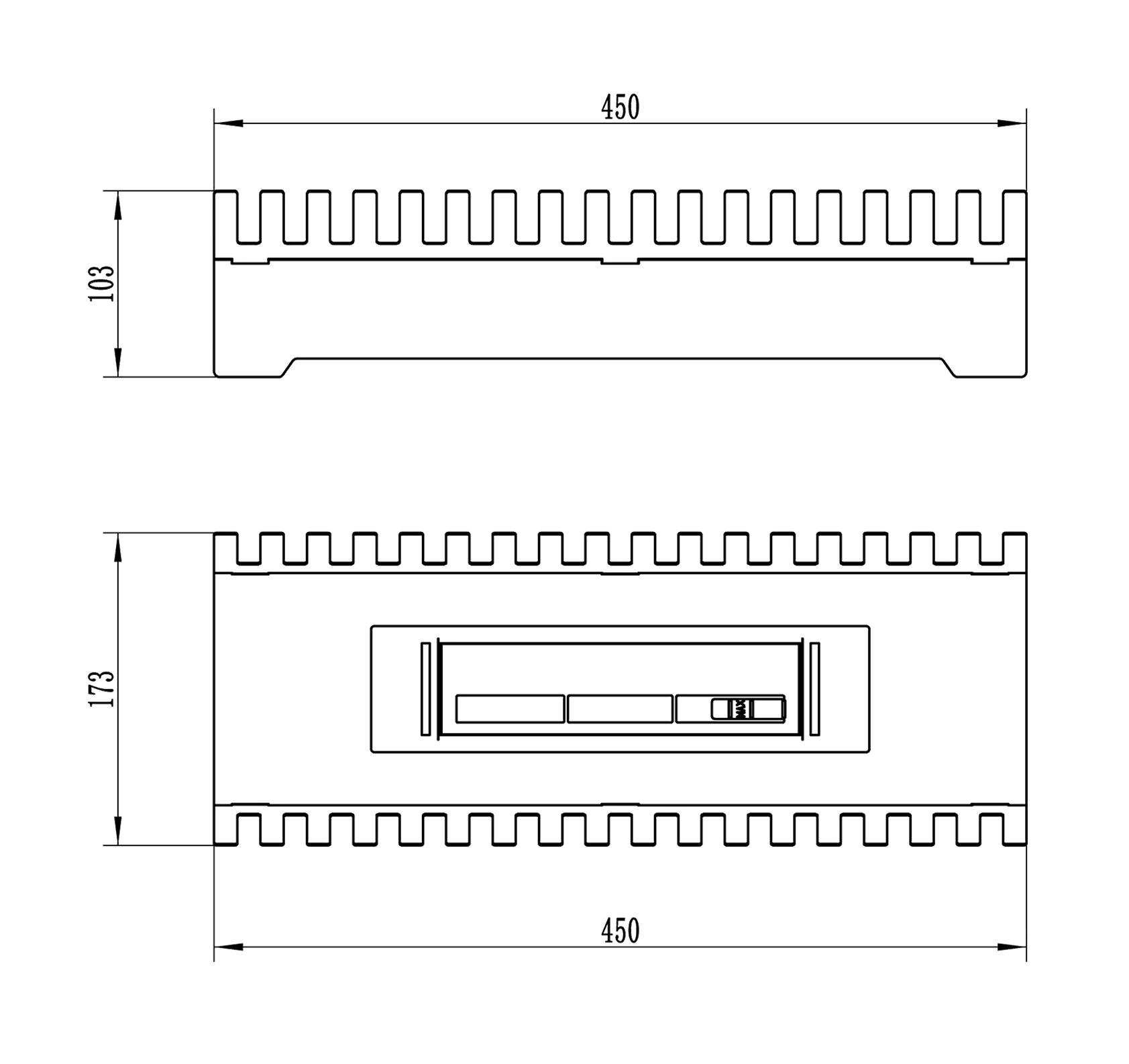 Biokominek wolnostojący wkład Feniks