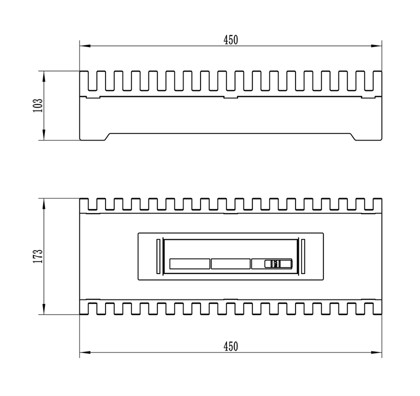 Biokominek wolnostojący wkład Feniks