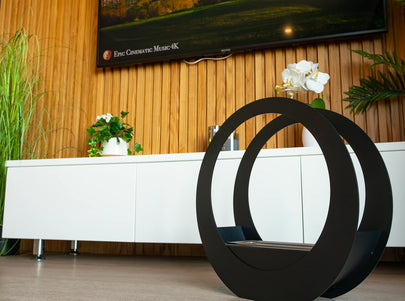 Freestanding bio-fireplace Only, black matt