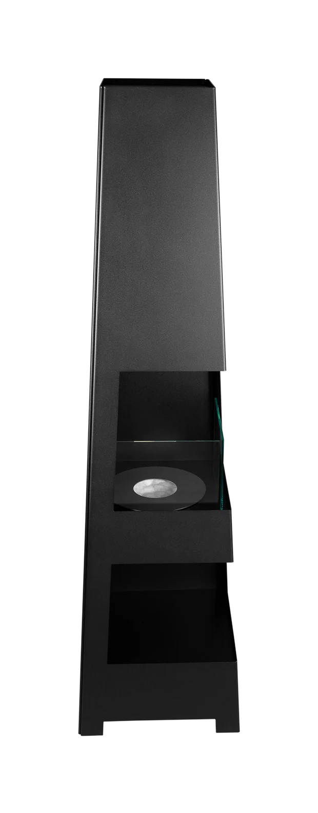 Biokominek wolnostojący Pyramid Garden czarny mat