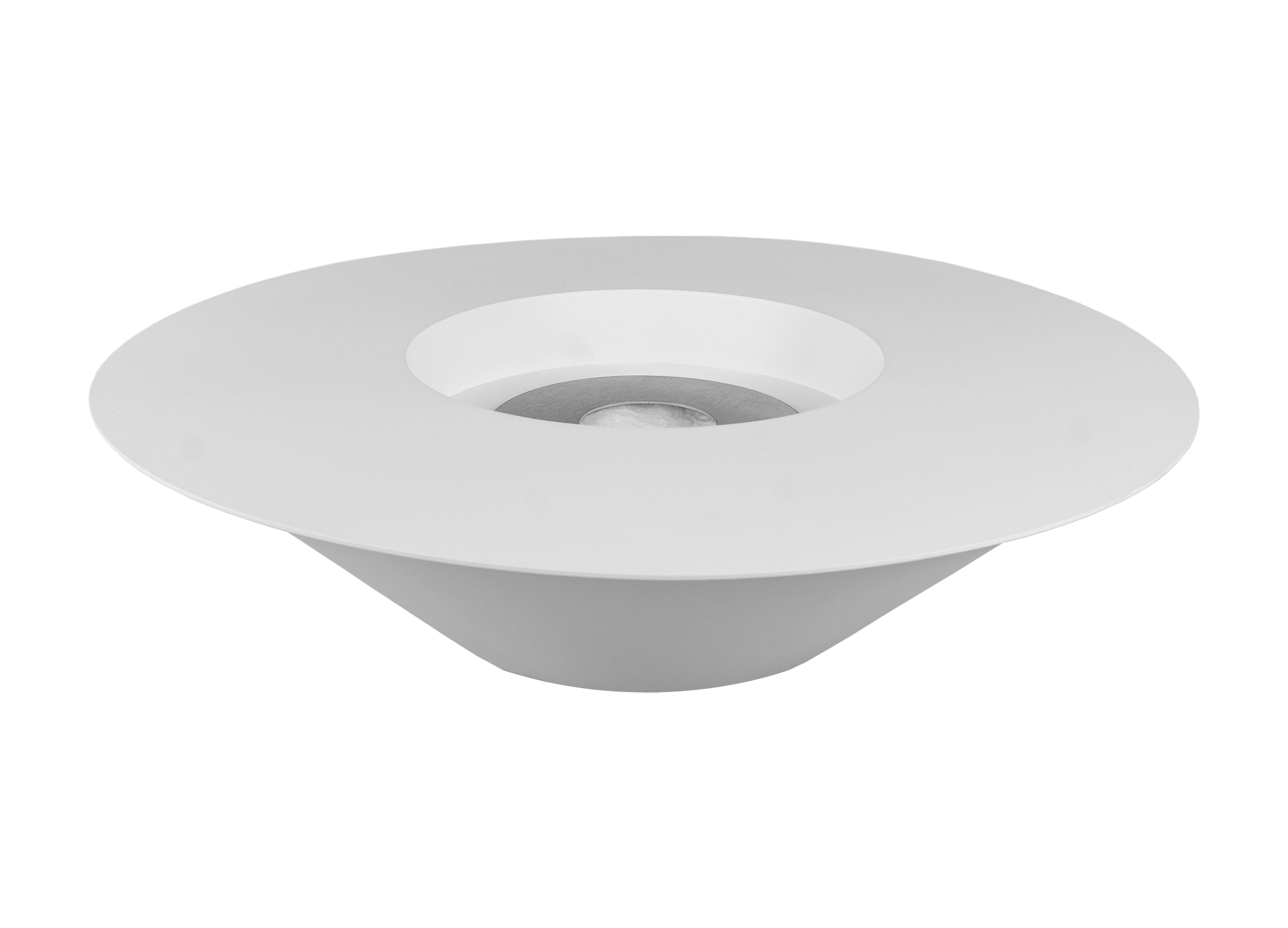 Biokominek wolnostojący Universe biały mat