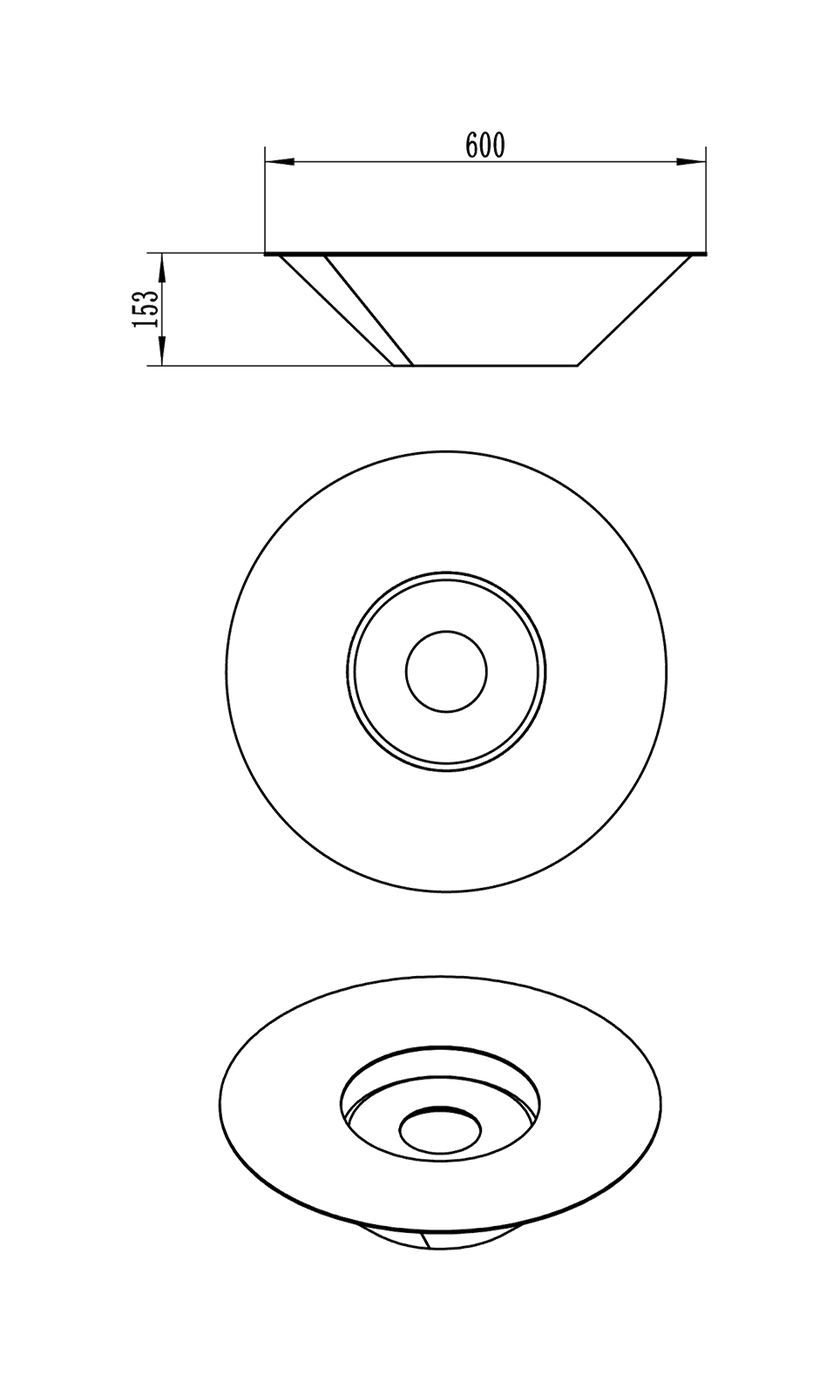 Biokominek wolnostojący Universe czarny mat