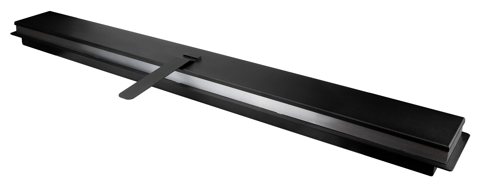 Biokominek do zabudowy Wkład Liniowy Palnik 900 (czarny mat)