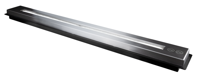 Biokominek do zabudowy Wkład Liniowy Palnik 900 (czarny mat)