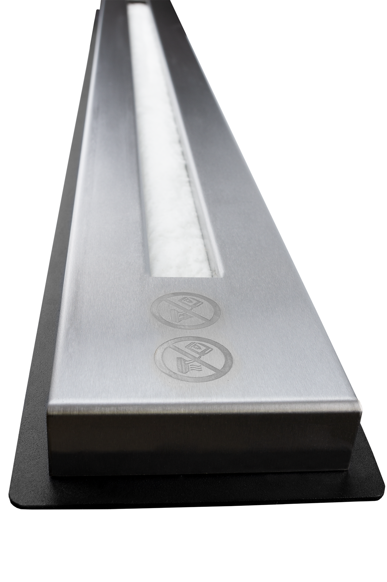 Biokominek do zabudowy Wkład Liniowy Palnik 900 (czarny mat)