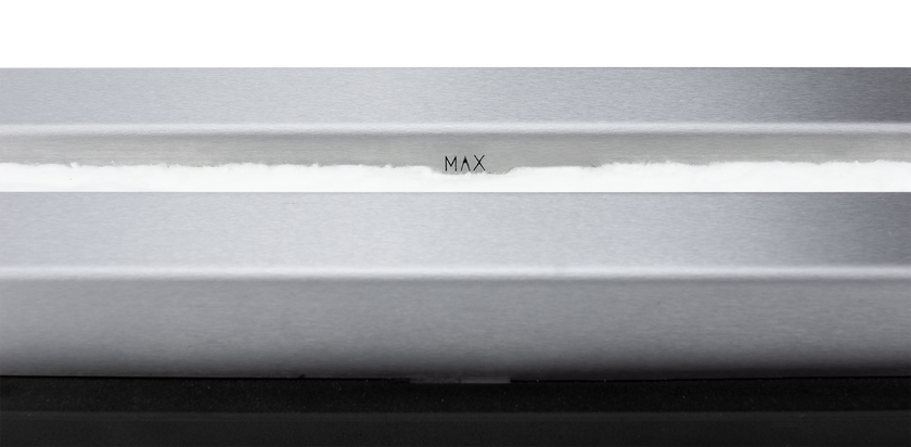 Biokominek do zabudowy Wkład Liniowy Palnik 900 (czarny mat)