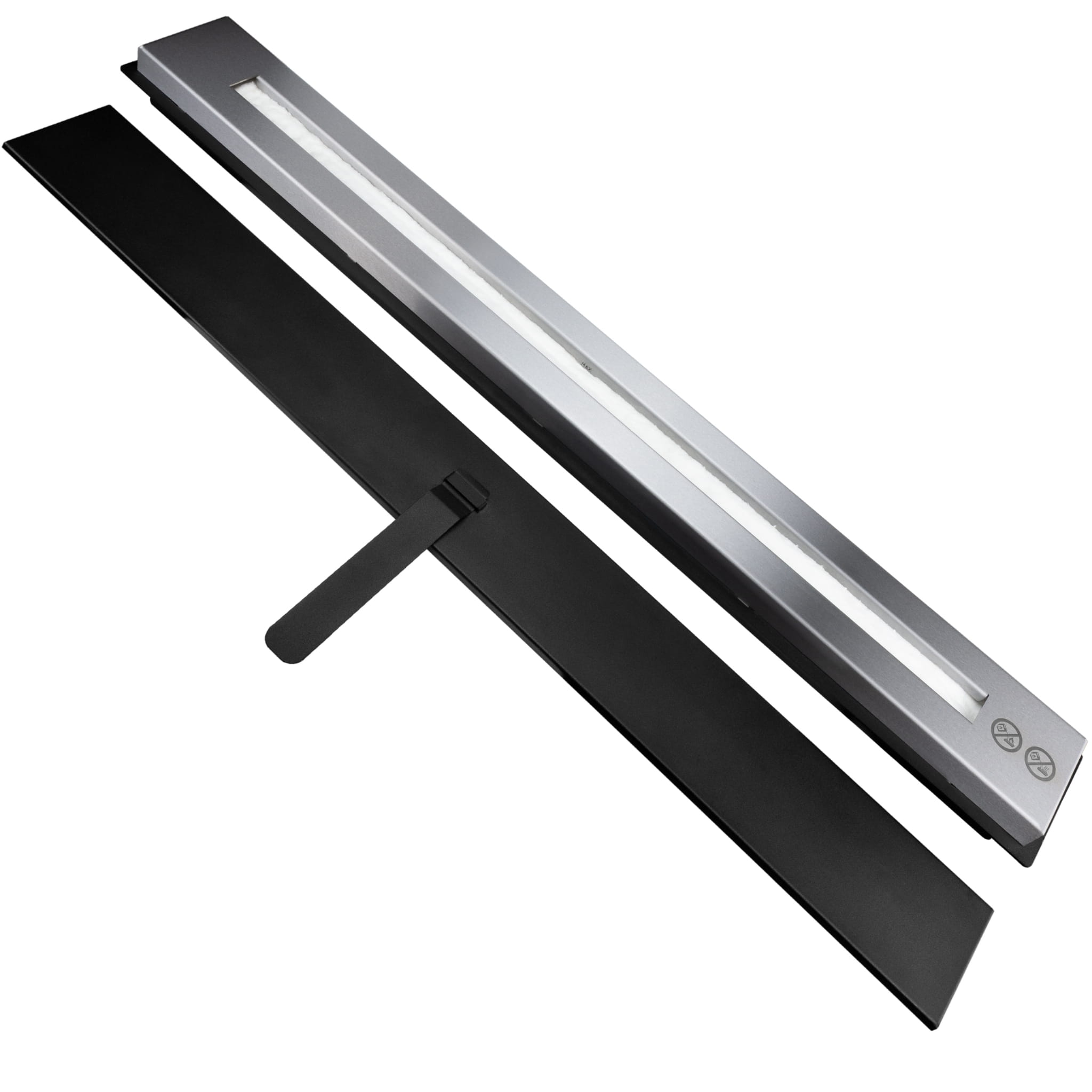 Biokominek do zabudowy Wkład Liniowy Palnik 900 (czarny mat)